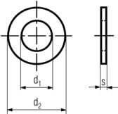 Brass Flat Washers