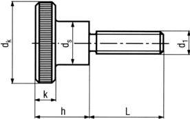 Knurled Tumb Screws