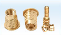 Multibarb Brass Heat and Ultrasonic Inserts